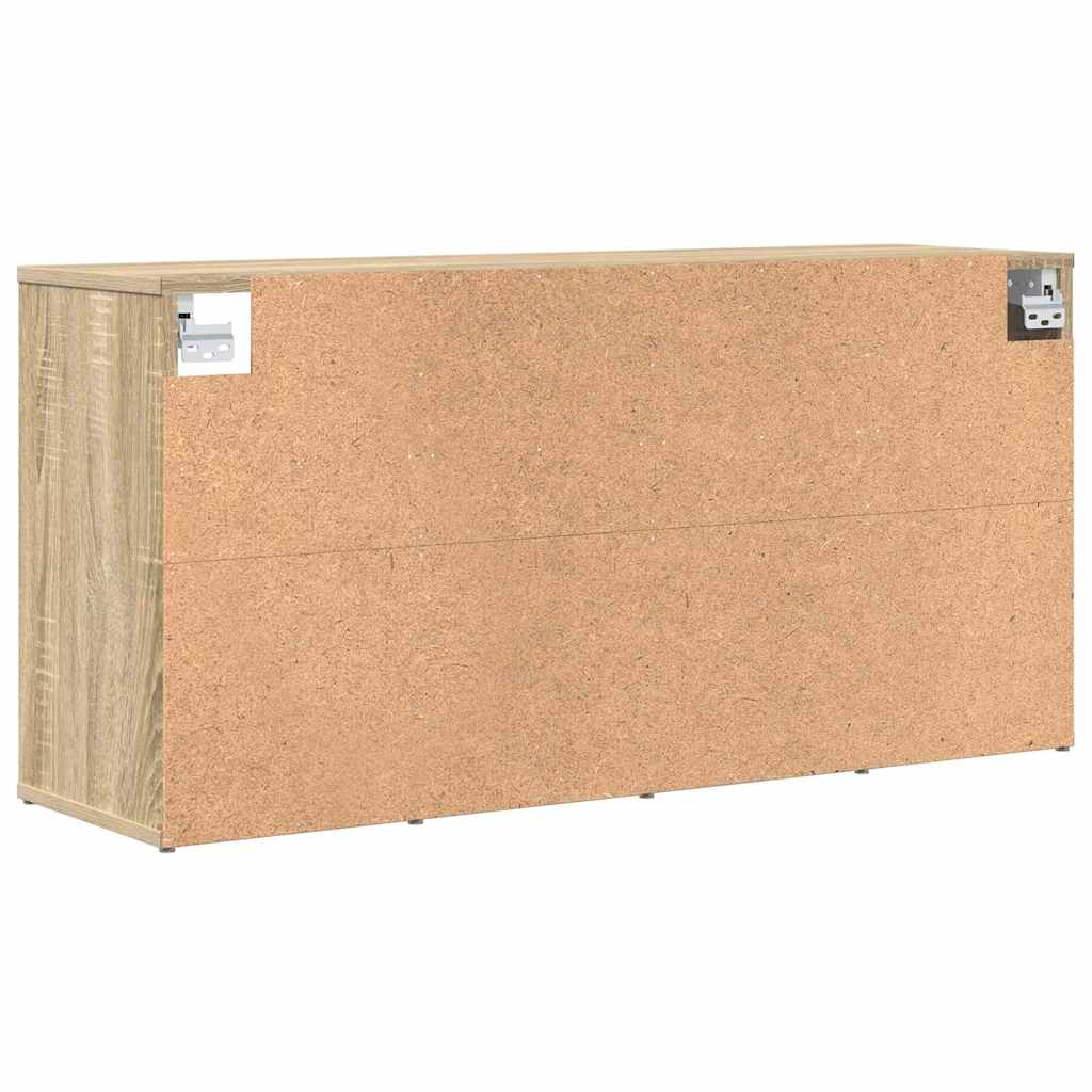 Cipőszekrény polcokkal sonoma tölgy 103 x 30 x 51 cm Faanyag