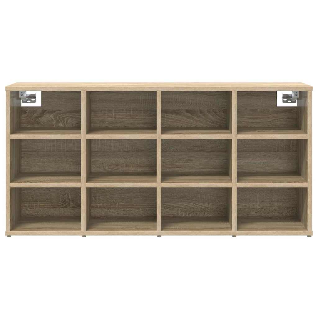 Cipőszekrény polcokkal sonoma tölgy 103 x 30 x 51 cm Faanyag
