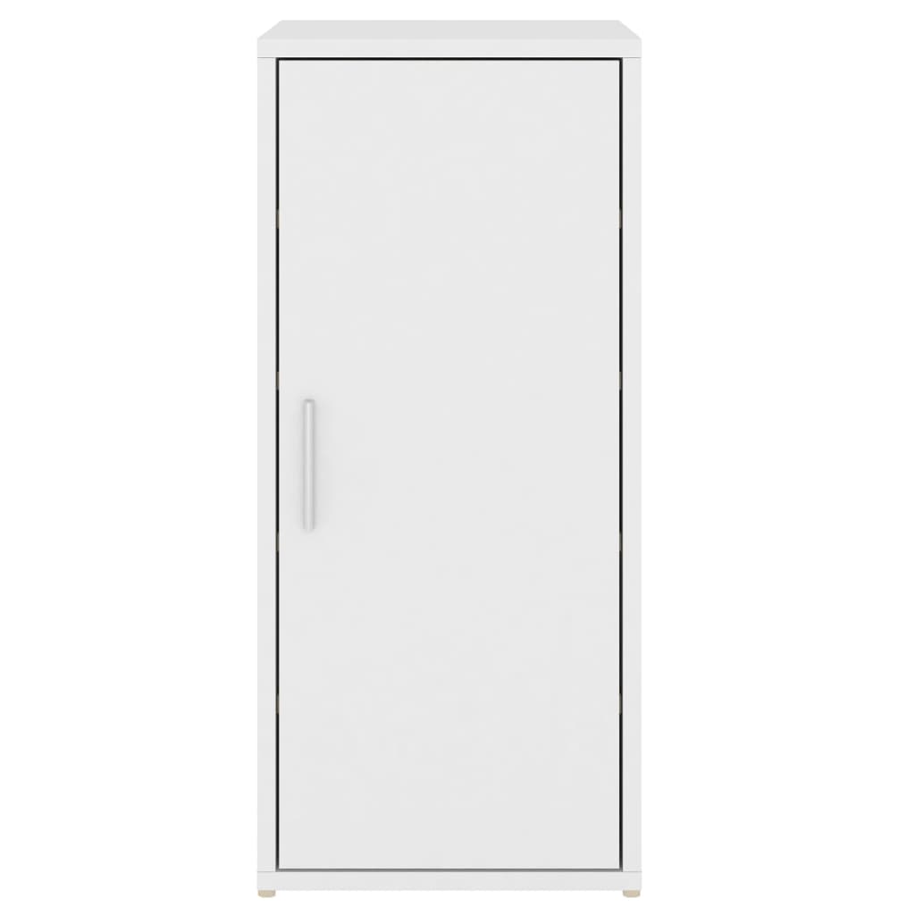2 db fehér forgácslap cipősszekrény 32 x 35 x 70 cm