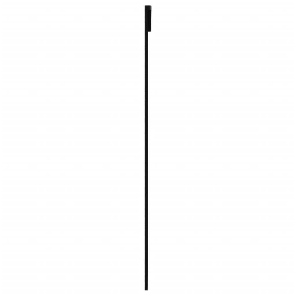 ESG üveg és alumínium tolóajtó fémszerelvény-szettel 102x205 cm