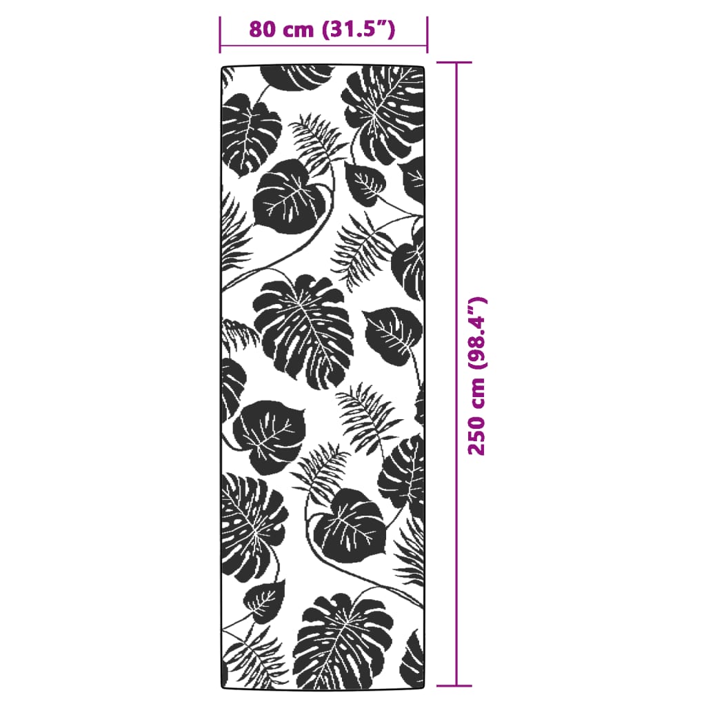 kültéri szőnyeg ARAKIL zöld 80x250 cm PP