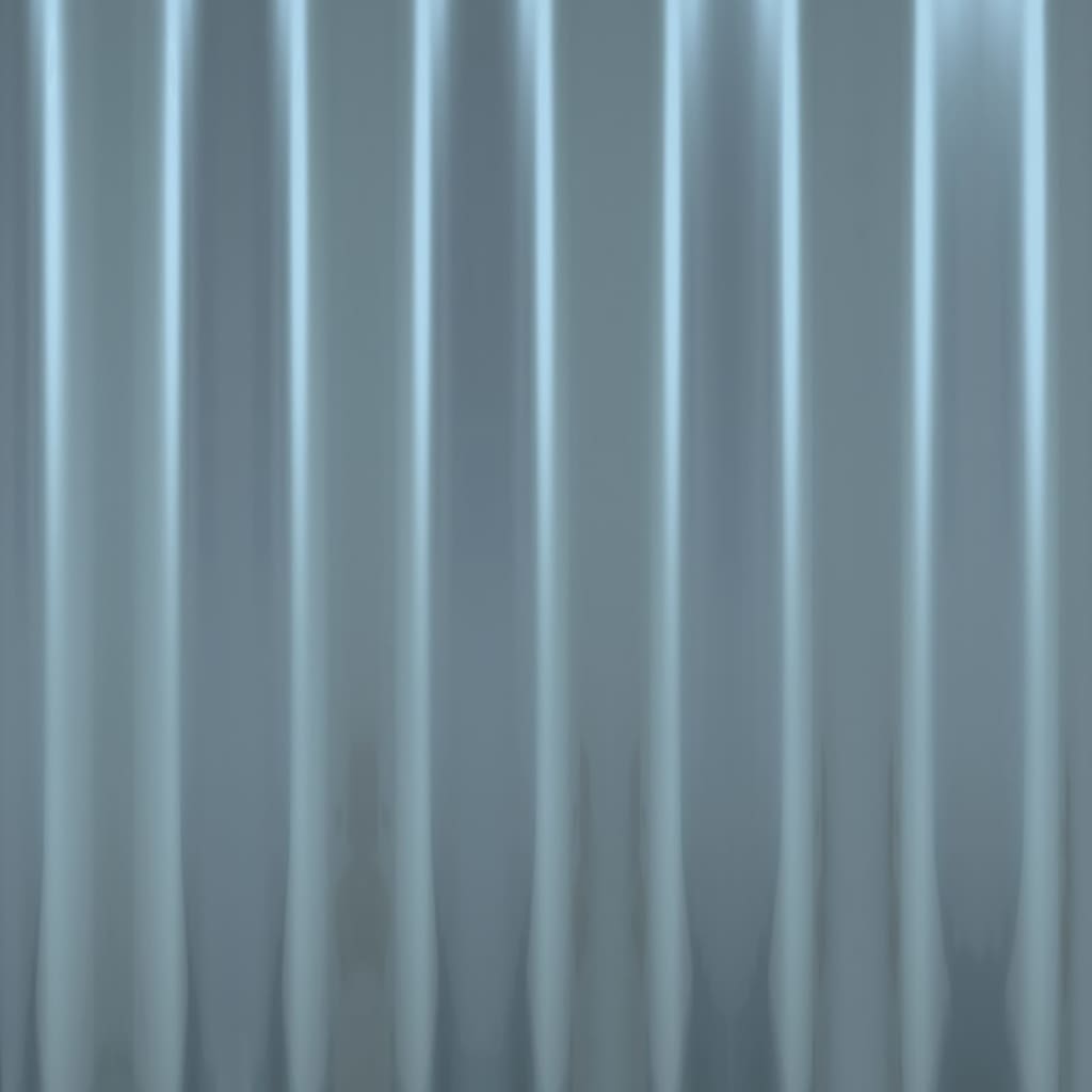 12 db szürke horganyzott acél tetőpanel 100 x 36 cm