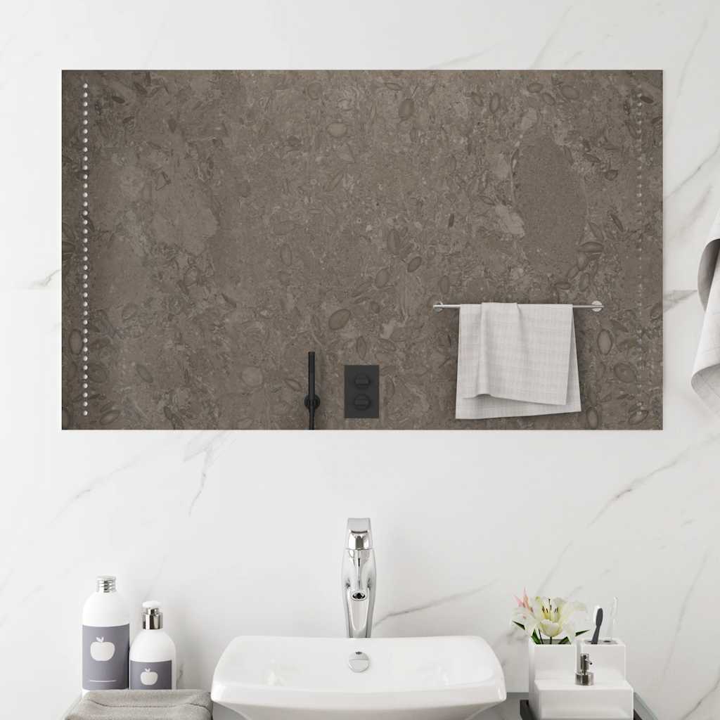 LED-es fürdőszobatükör 100x60 cm