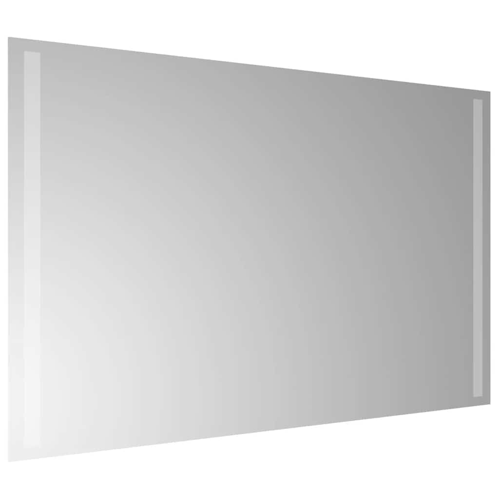 LED-es fürdőszobatükör 80 x 50 cm