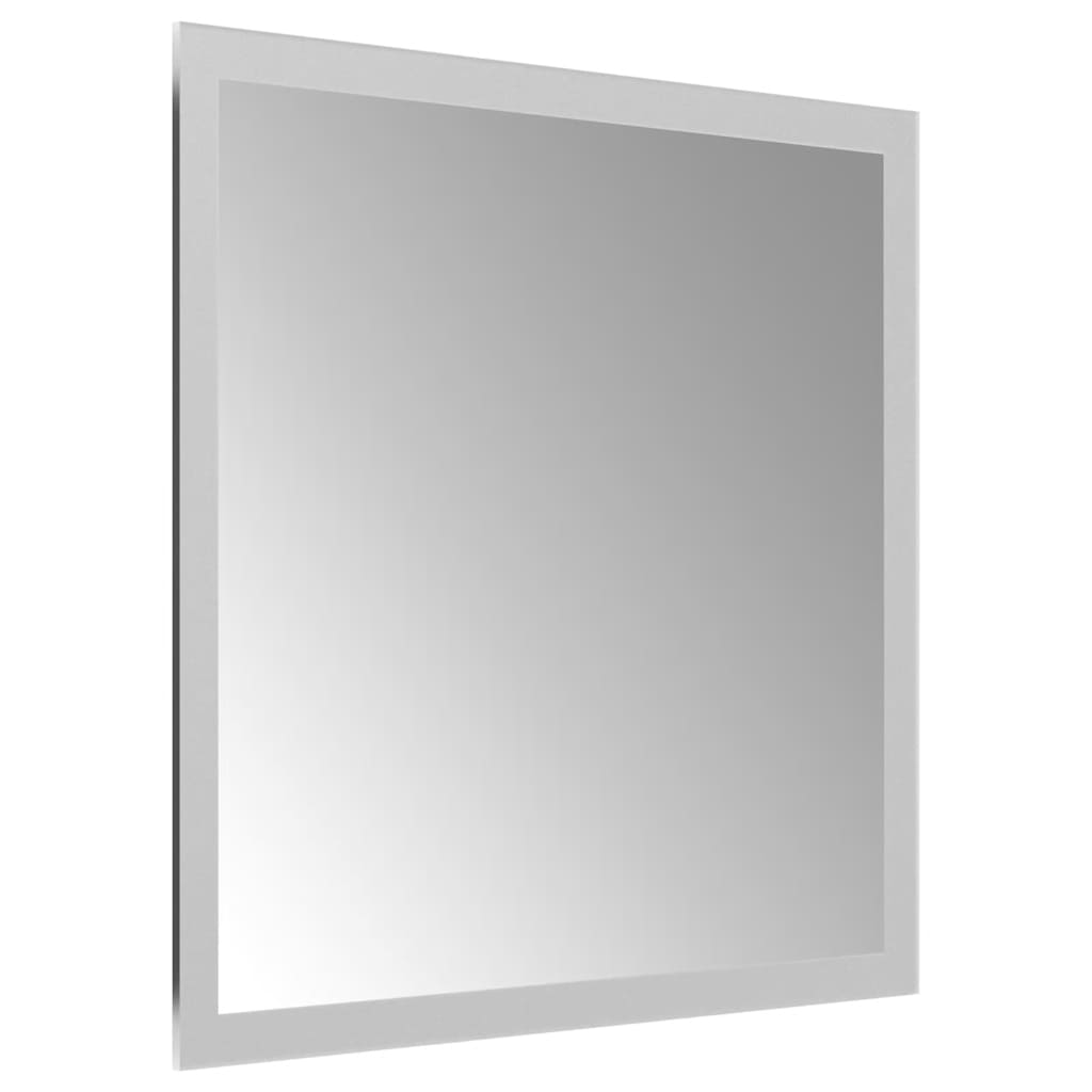 LED-es fürdőszobatükör 30x30 cm