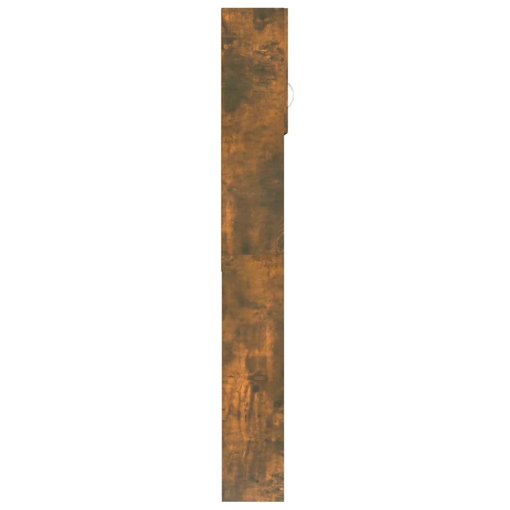 füstös tölgy mosógépszekrény 64 x 25,5 x 190 cm