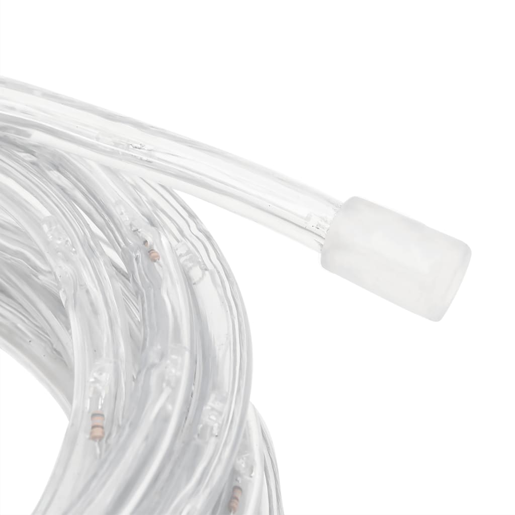 PVC fényfüzér 1200 hideg fehér LED-del 50 m