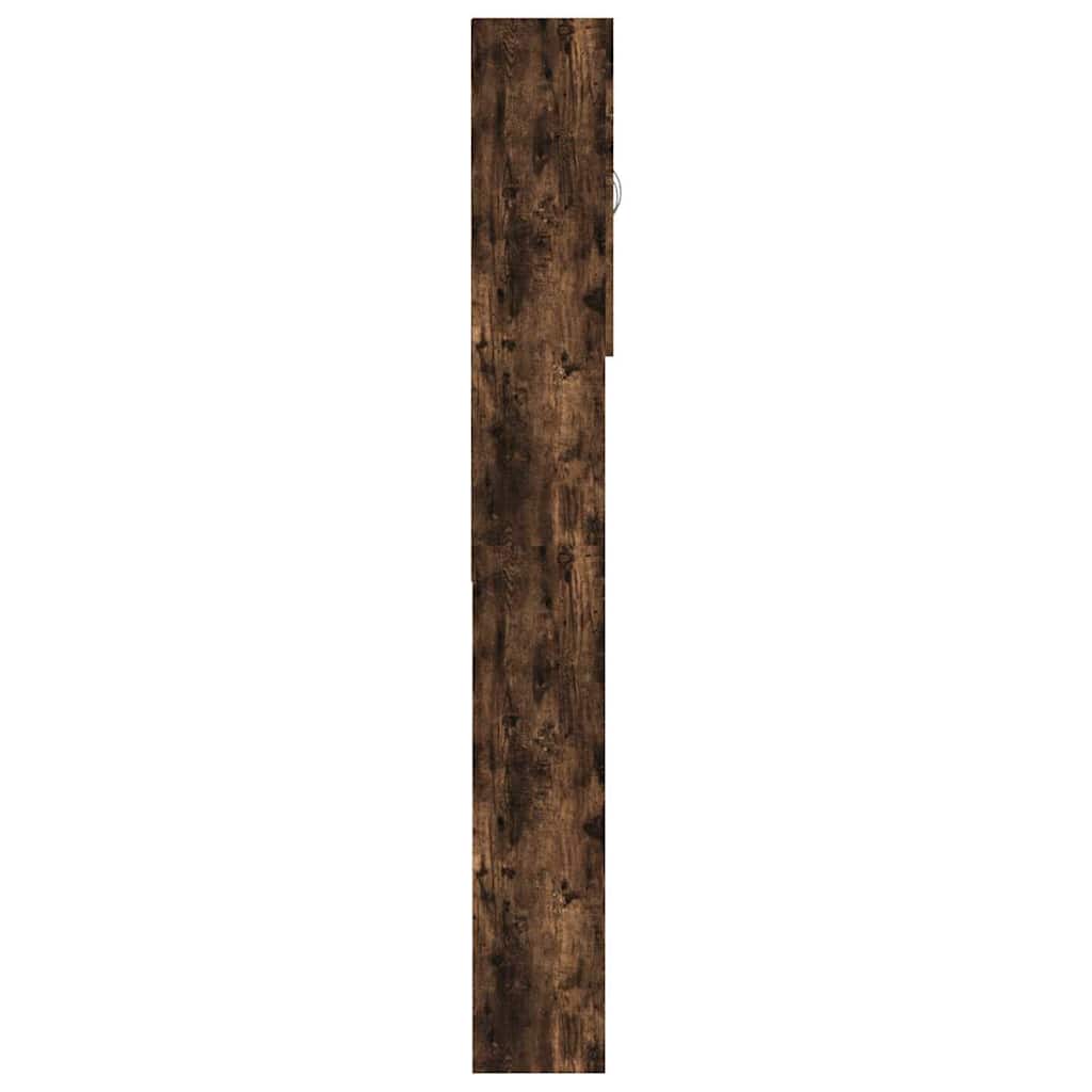 füstös tölgy színű mosógépszekrény 64 x 25,5 x 190 cm