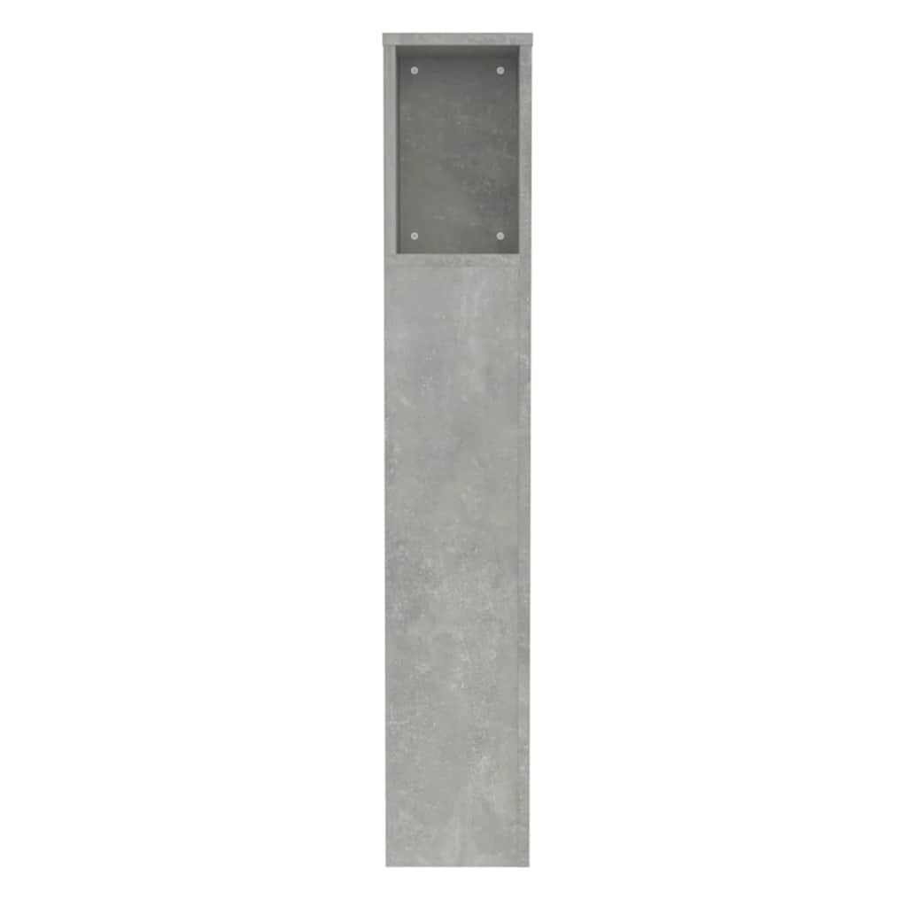 betonszürke áthidaló szekrény 100 x 18,5 x 102,5 cm