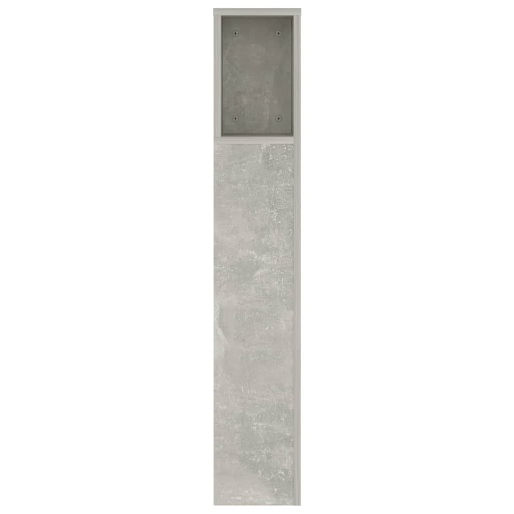 betonszürke áthidaló szekrény 140 x 18,5 x 104,5 cm