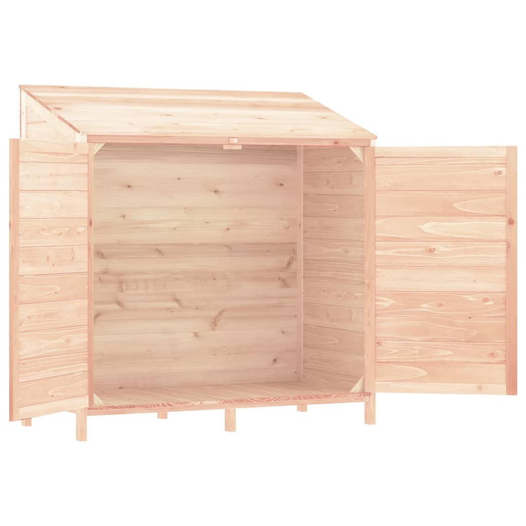 tömör fenyőfa kerti fészer 102 x 52 x 112 cm