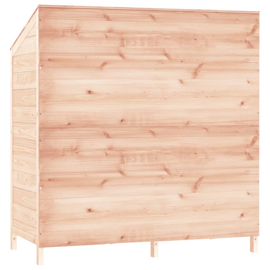 tömör fenyőfa kerti fészer 102 x 52 x 112 cm