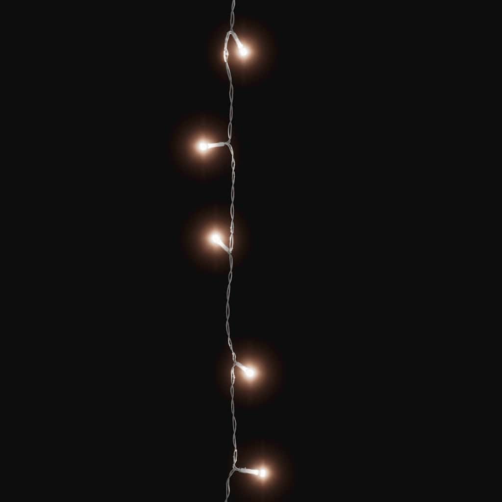 meleg fehér fényű PVC LED-szalag 150 LED-el 15 m