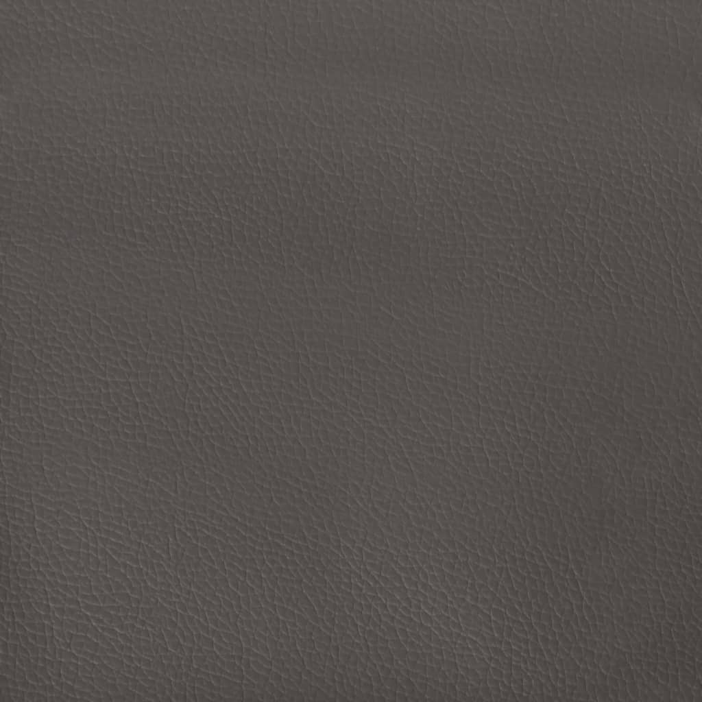 12 db szürke műbőr fali panel 60 x 30 cm 2,16 m²