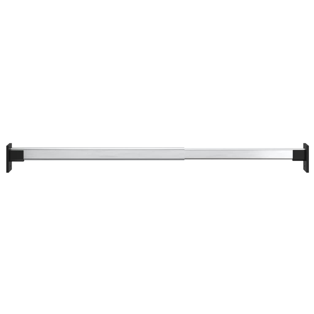 4 db ezüst teleszkópos gardróbsín 58-100 cm