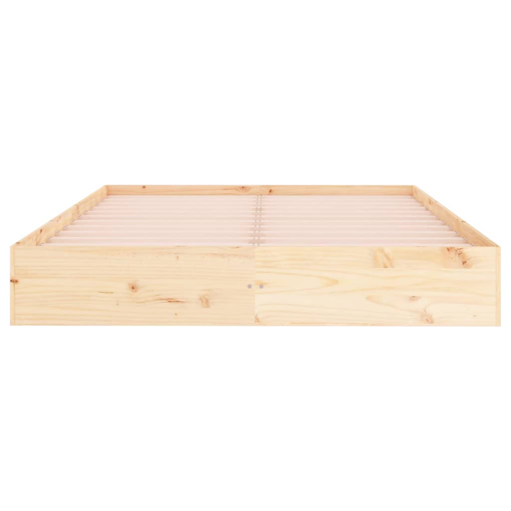 tömör fa ágykeret matrac nélkül 200 x 200 cm