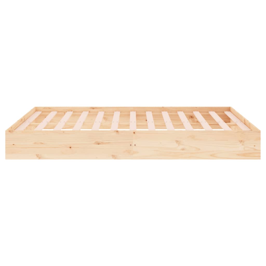 tömör fa ágykeret matrac nélkül 200 x 200 cm