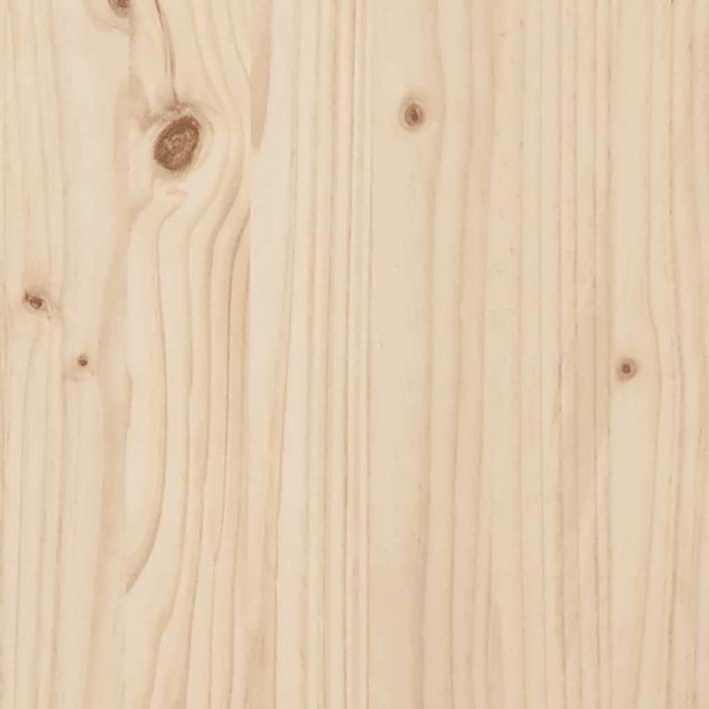 tömör fa ágykeret matrac nélkül 200 x 200 cm