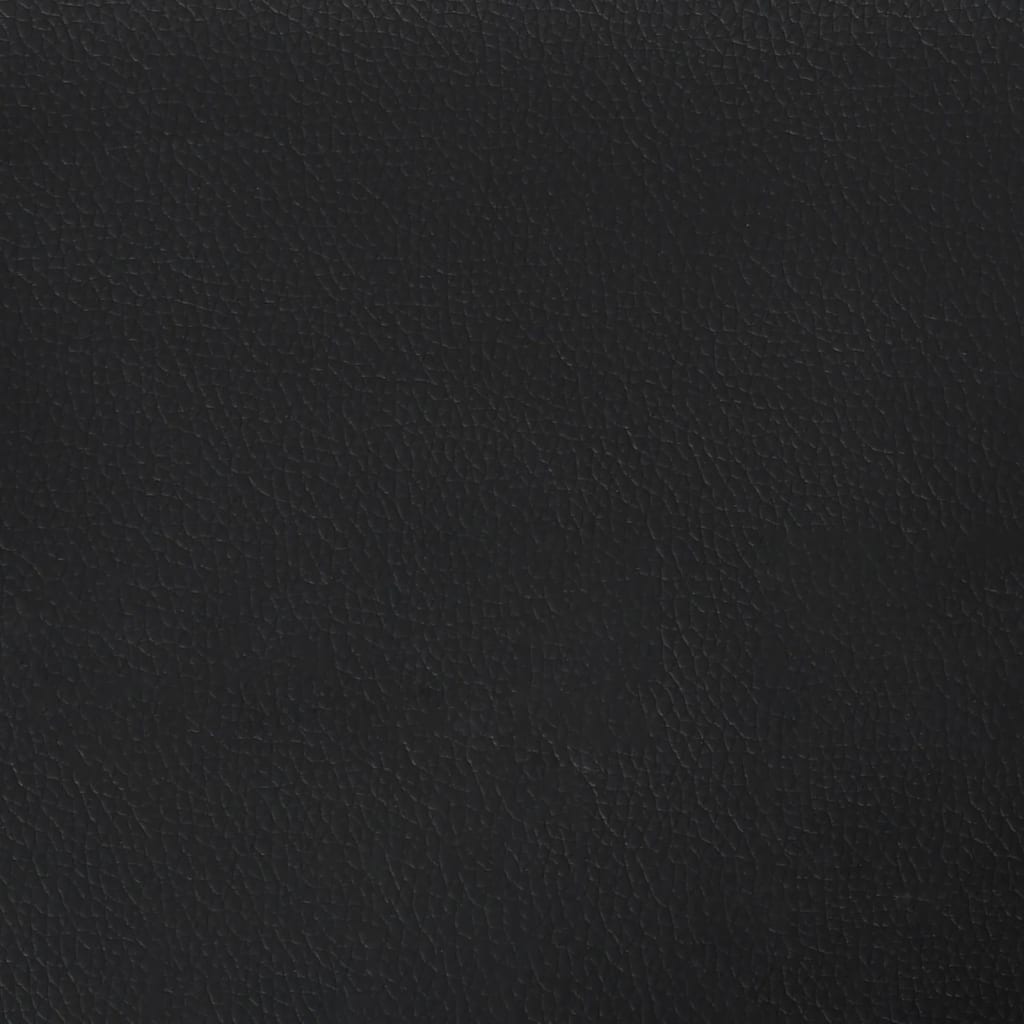 12 db fekete műbőr fali panel 90 x 30 cm 3,24 m²