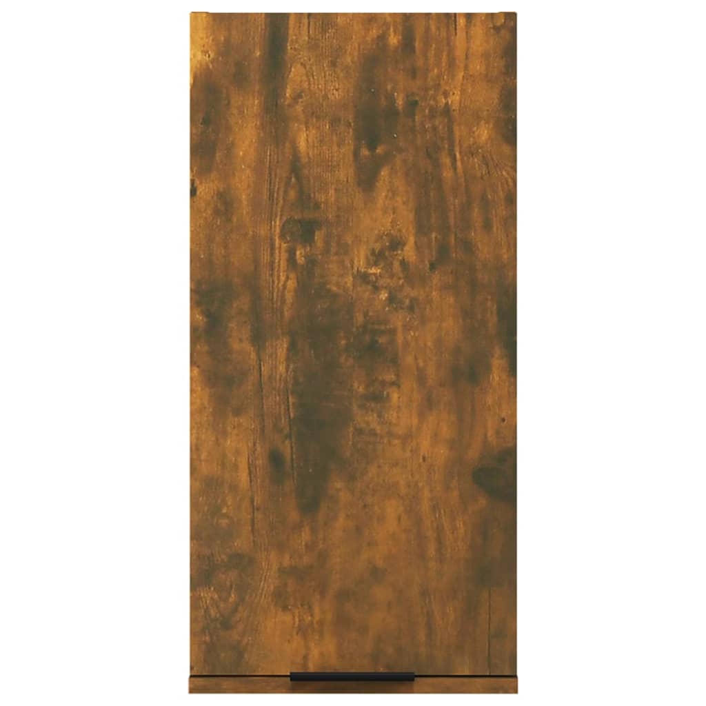 füstös tölgy színű fali fürdőszobaszekrény 32 x 20 x 67 cm