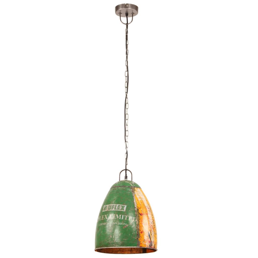kerek többszínű ipari függőlámpa 25 W 32 cm E27