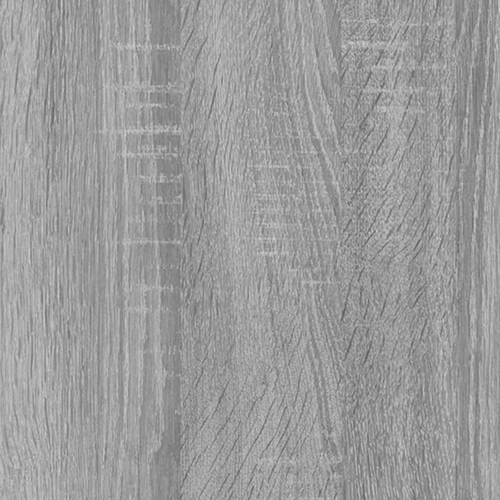 4 db szürke sonoma színű szerelt fa TV-szekrény 80 x 30 x 30 cm
