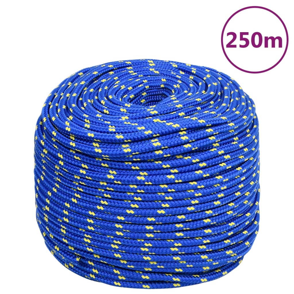 kék polipropilén hajókötél 6 mm 250 m