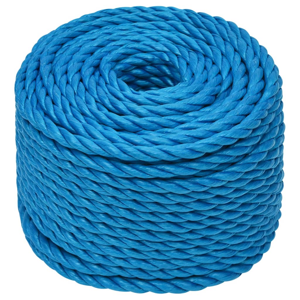 kék polipropilén munkakötél 24 mm 50 m