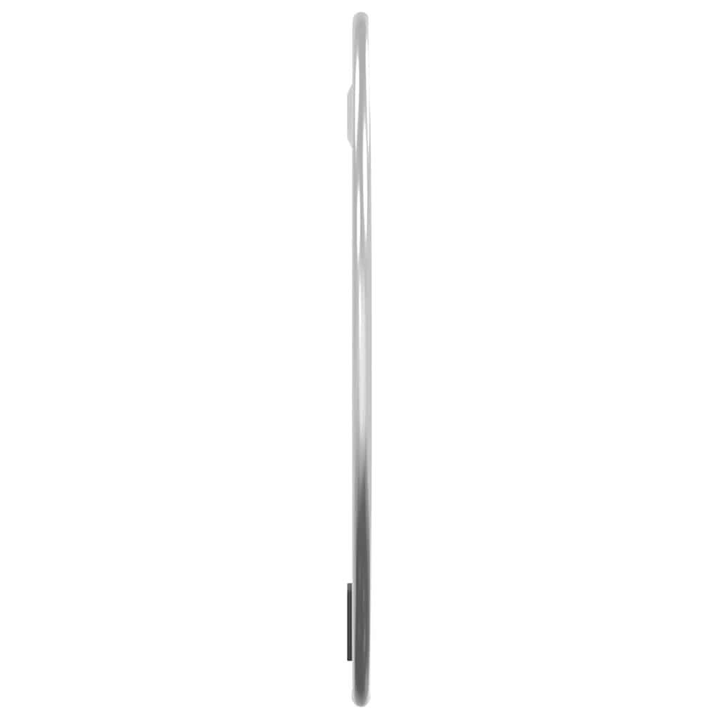 ezüstszínű falitükör Ø 30 cm Kerek