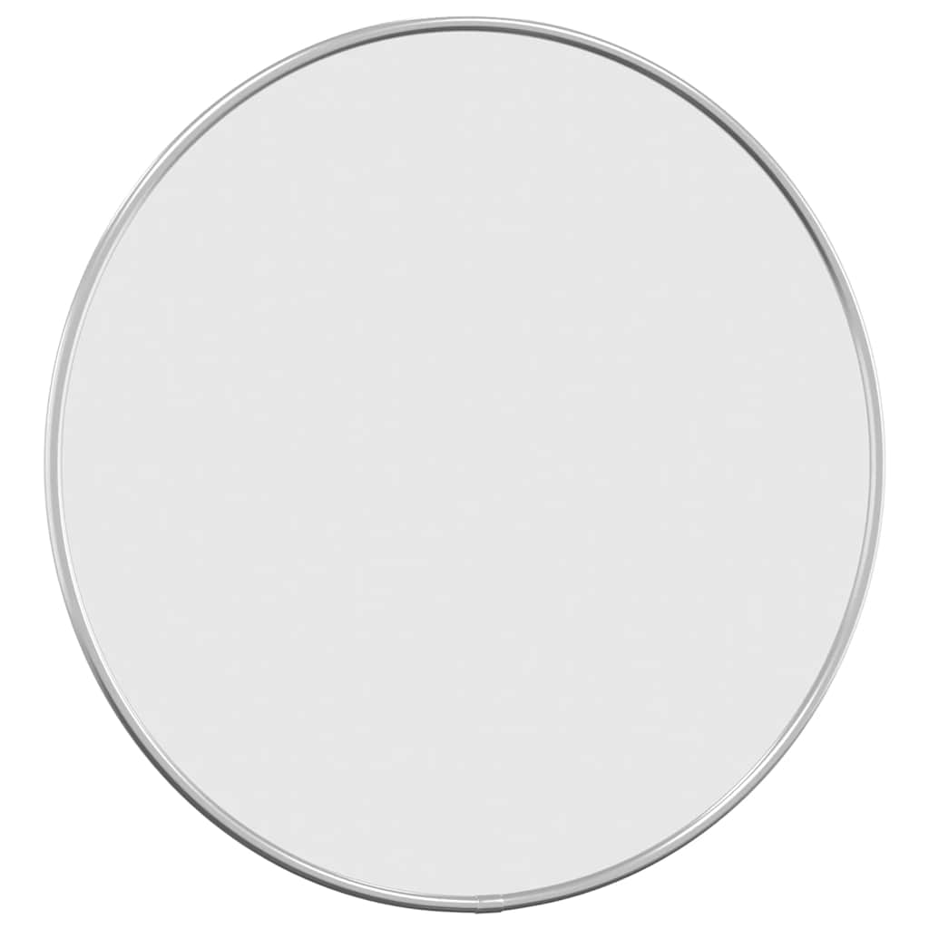 ezüstszínű falitükör Ø 40 cm Kerek