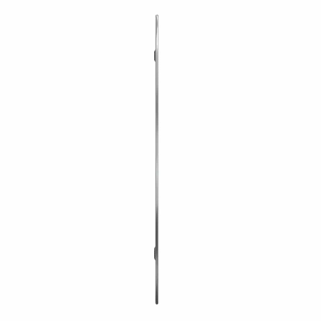 ezüstszínű falitükör 60x25 cm