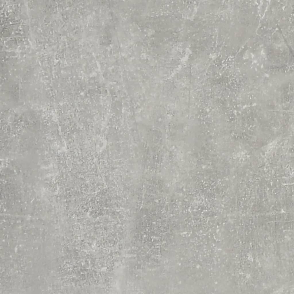 betonszürke szerelt fa zsúrkocsi 60 x 45 x 80 cm