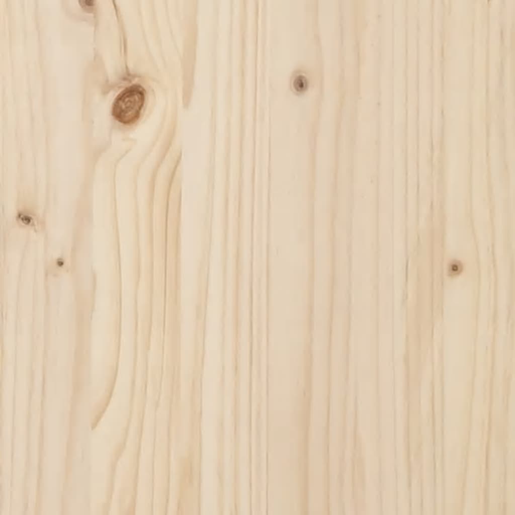 tömör fa ágykeret fejtámlával 90 x 200 cm