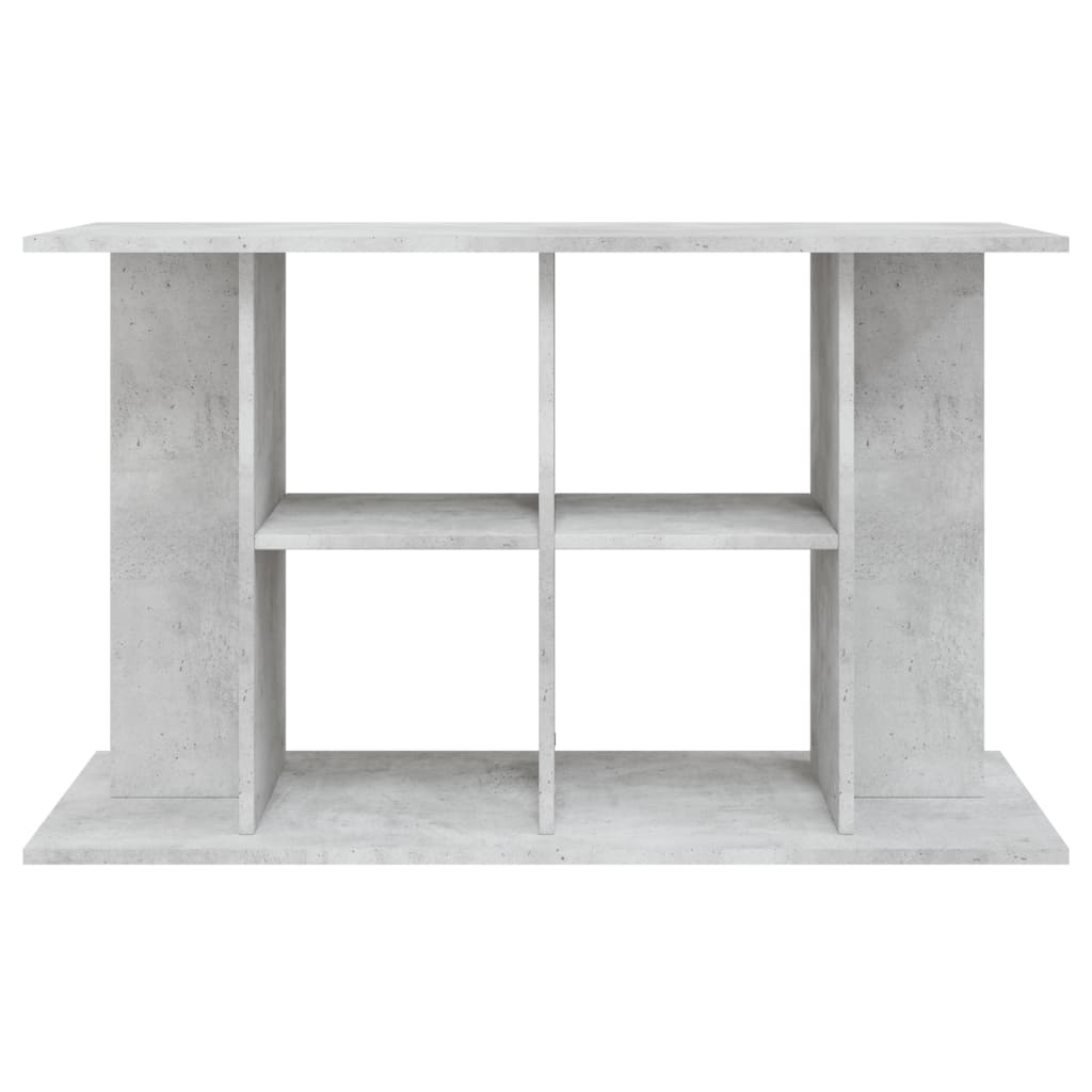 betonszürke akváriumállvány 100 x 40 x 60 cm rétegelt fából