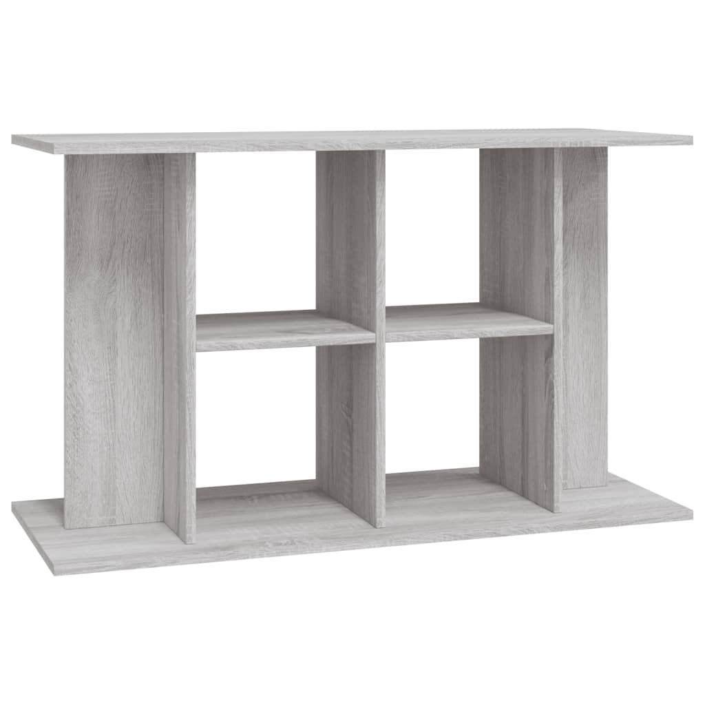szürke sonoma szerelt fa akváriumi állvány 100x40x60 cm