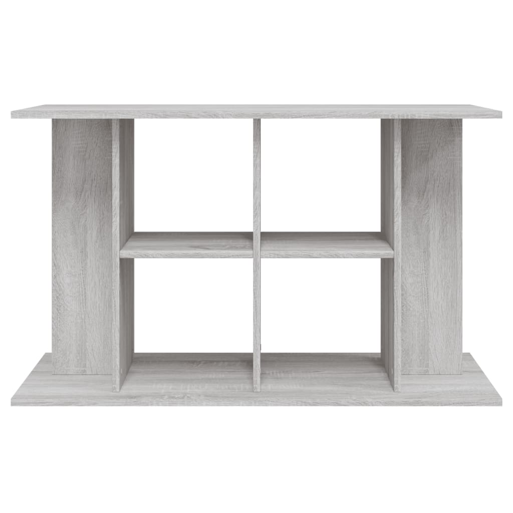 szürke sonoma szerelt fa akváriumi állvány 100x40x60 cm