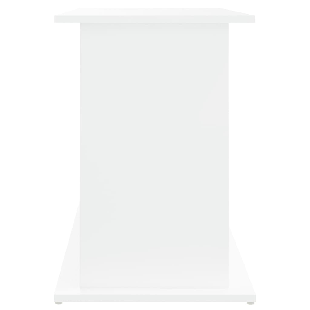 fehér szerelt fa akváriumi állvány 101 x 41 x 58 cm