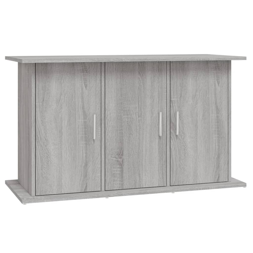 szürke sonoma szerelt fa akváriumi állvány 101x41x58 cm