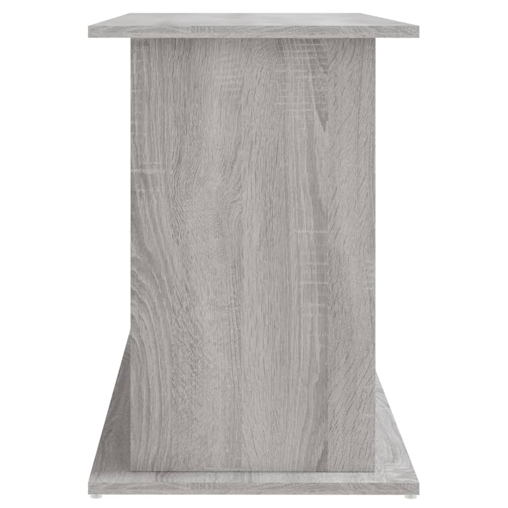 szürke sonoma szerelt fa akváriumi állvány 101x41x58 cm