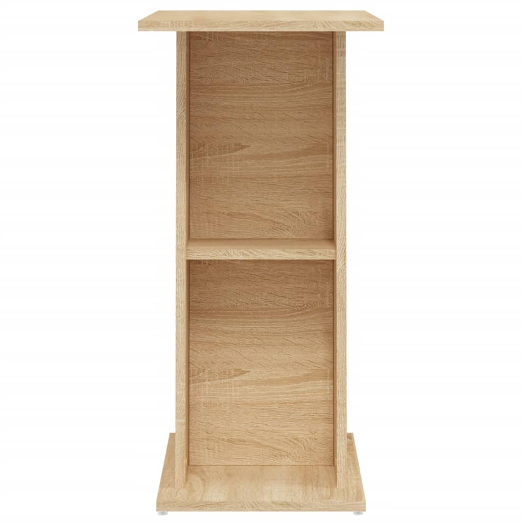 Sonoma tölgyfa akváriumállvány 60,5 x 36 x 72,5 cm rétegelt fából