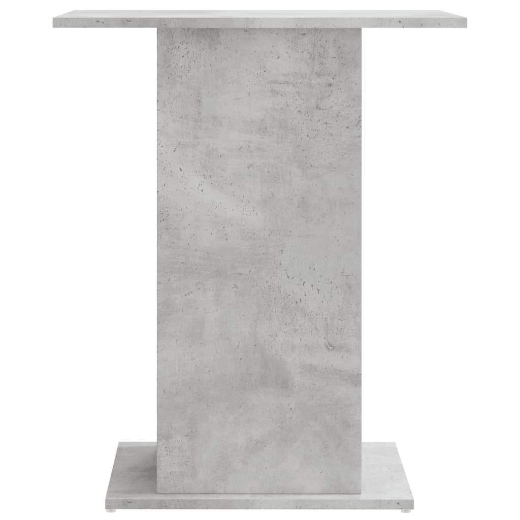 betonszürke akváriumállvány 60,5 x 36 x 72,5 cm rétegelt fából