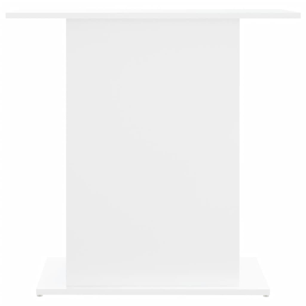 fehér akváriumállvány 75 x 36 x 72,5 cm rétegelt fából