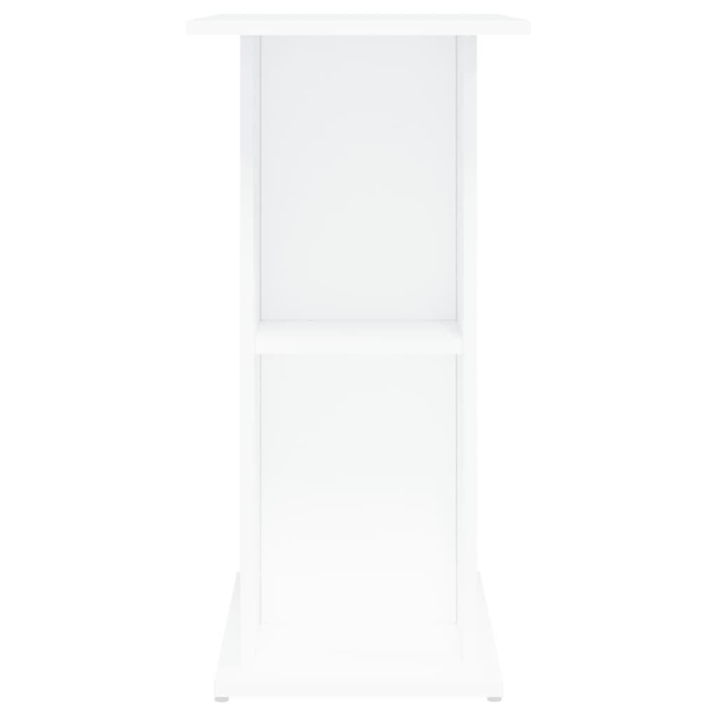 fehér akváriumállvány 75 x 36 x 72,5 cm rétegelt fából