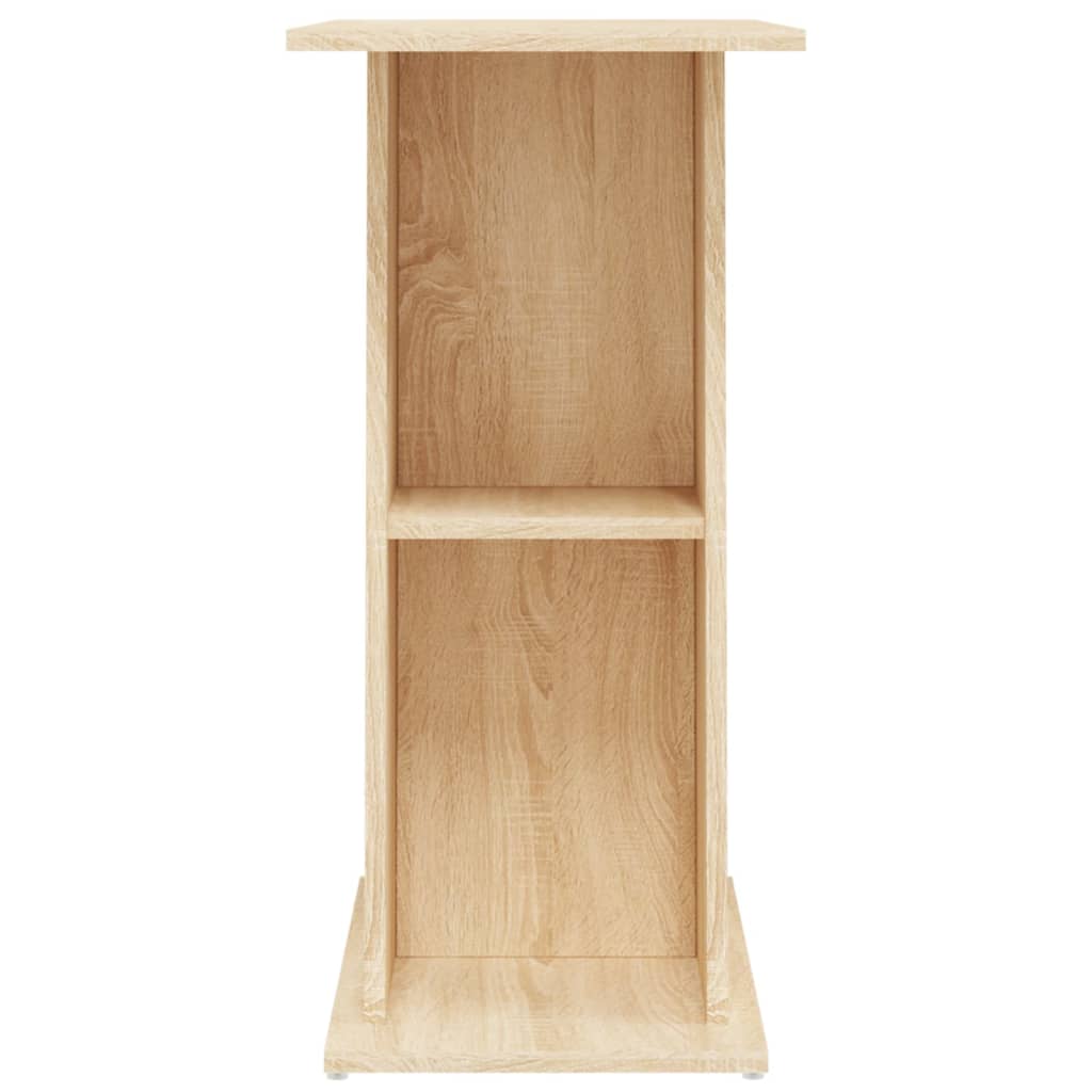 sonoma tölgyfa akváriumállvány 75 x 36 x 72,5 cm rétegelt fából