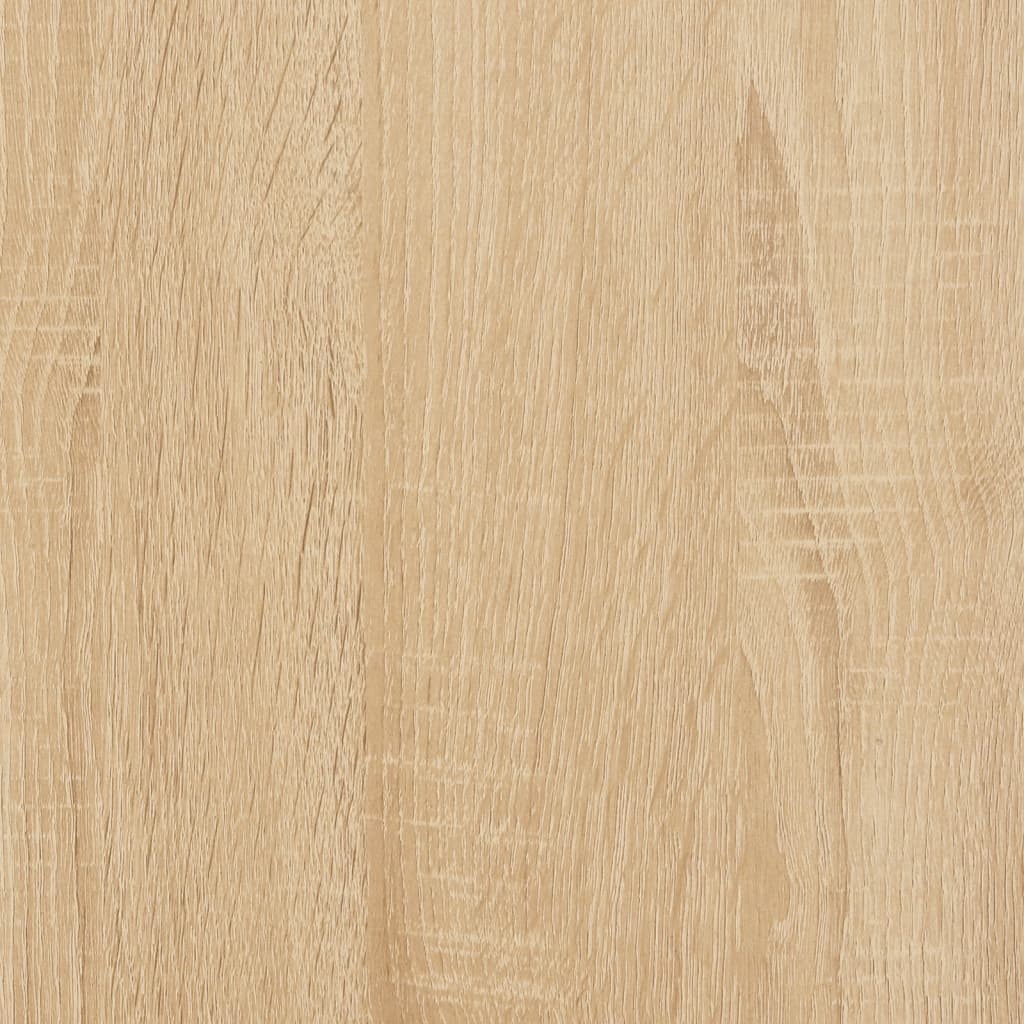 sonoma tölgyfa konzolasztal 75 x 22,5 x 75 cm rétegelt fából