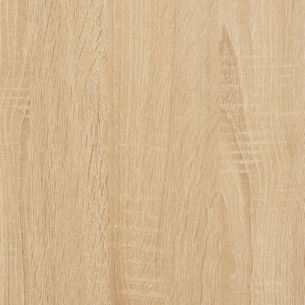 sonoma tölgyfa konzolasztal 75 x 19,5 x 75 cm rétegelt fából