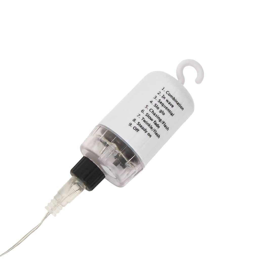 karácsonyi hideg fehér csillagfény 140 db LED 17 cm