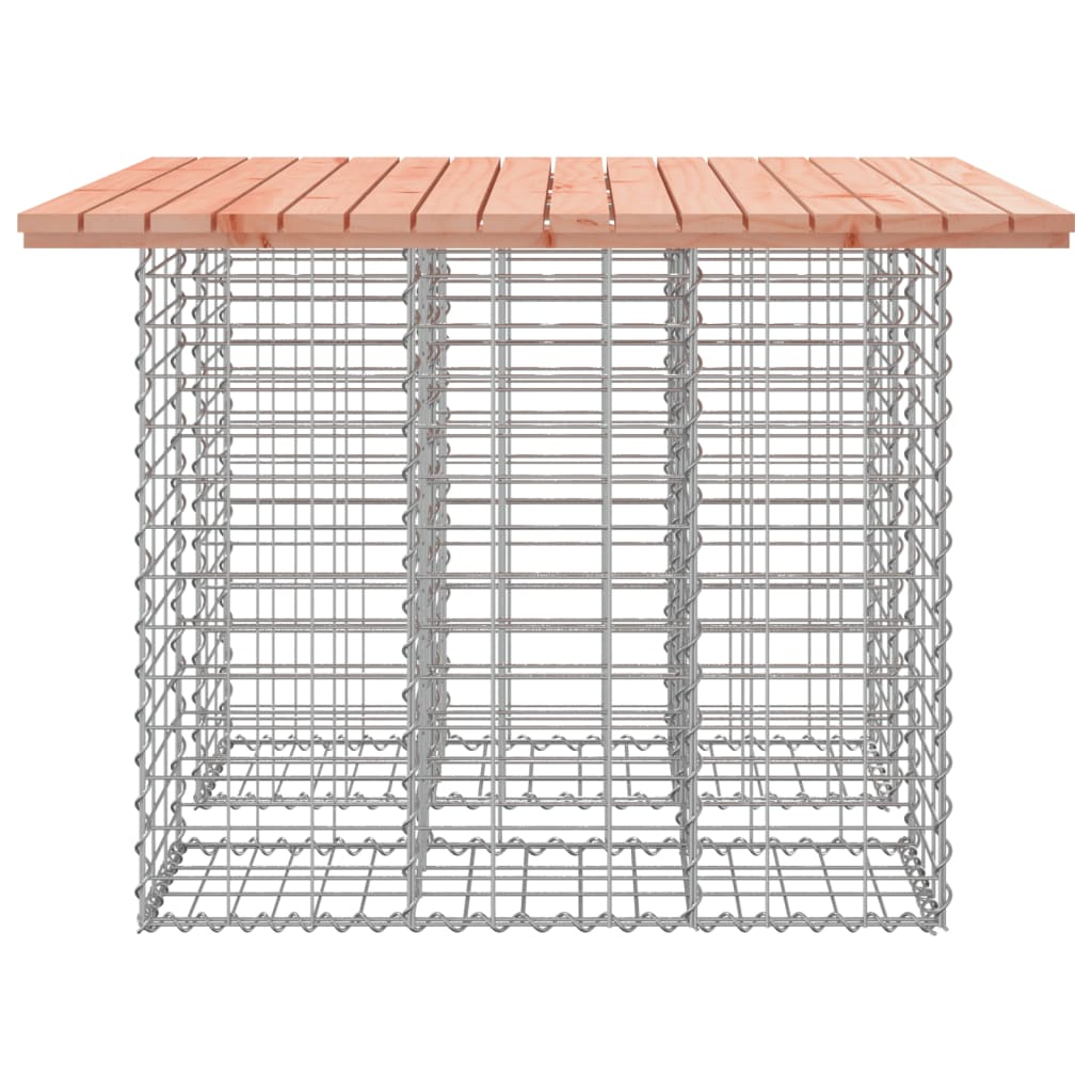 tömör duglászfenyő gabion kerti pad 100x102x72 cm