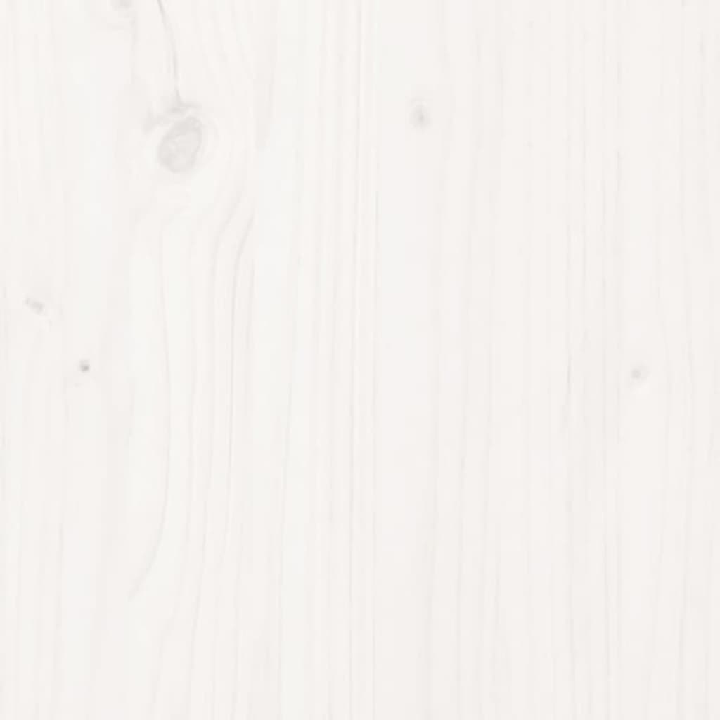 fehér tömör fenyőfa munkapad 140 x 50 x 80 cm
