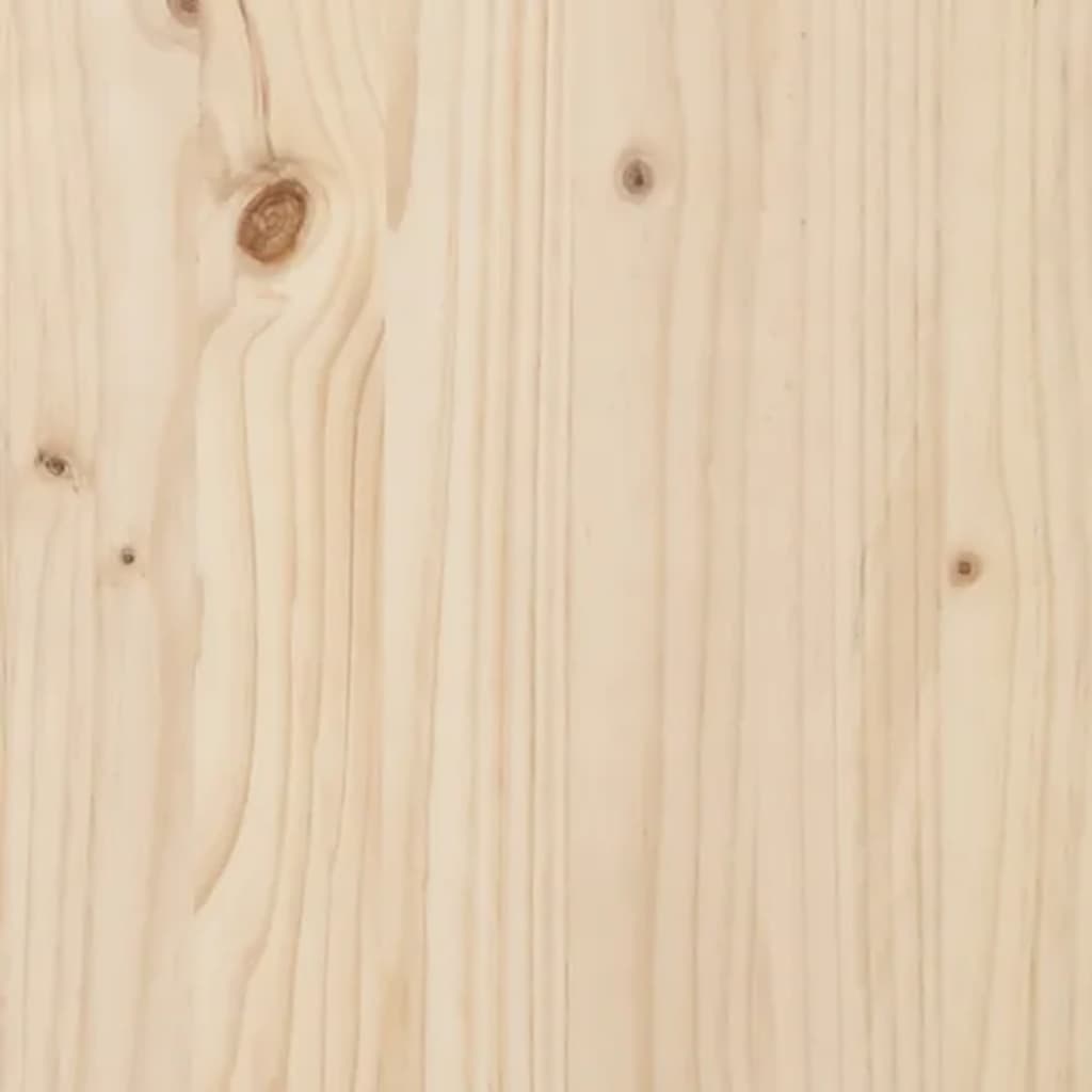 tömör fenyőfa ágy matrac nélkül 100 x 200 cm
